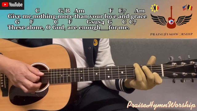 These Alone Are Enough | Dan Schutte - Offertory hymn - w/ lyrics & guitar chords for beginners смотреть онлайн