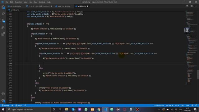 Partie 17 : Création d'un espace membre avec PHP/MySQL - Bootstrap & Jquery (Création des articles) смотреть онлайн