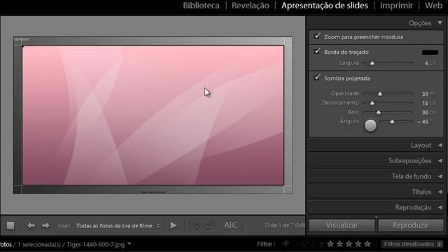 Photoshop Lightroom 3 - Apresentação de slides [PT-1] смотреть онлайн
