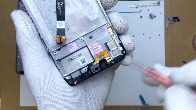 Как разобрать телефон ASUS ZB663KL Zenfone Max2 Как поменять дисплей смотреть онлайн