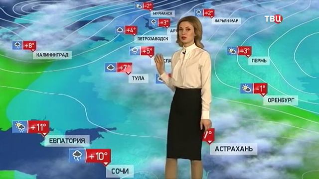 Татьяна Ермилова - "События. Погода" (20.03.17) смотреть онлайн