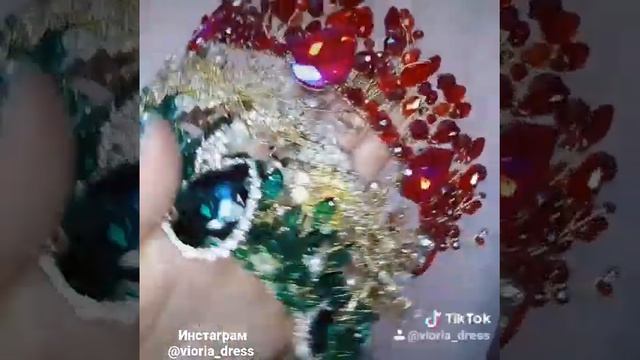Короны и диадемы ручной работы!!! #корона #диадема #ручнаяработа #украшение смотреть онлайн