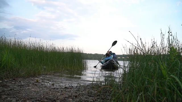 What a Way TO End the Day! // KAYAKING IN THE INTEX EXPLORER K2 смотреть онлайн
