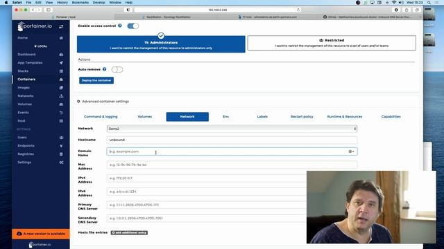 Unbound + Pi-Hole + Docker + Synology - die beste Methode! смотреть онлайн