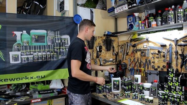 Велосмазки фирмы Bike Workx (обзор) смотреть онлайн