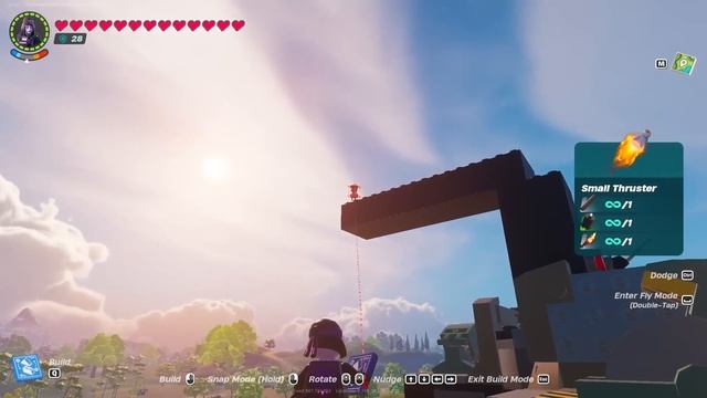 How to make a PLANE in LEGO Fortnite with TURNING смотреть онлайн