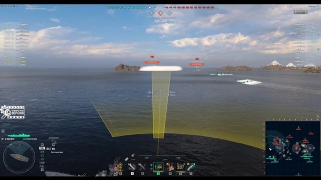 ✔️ 20 ДЛИННЫХ ТОРПЕД ✔️ ЭСМИНЕЦ HAYATE World of Warships смотреть онлайн