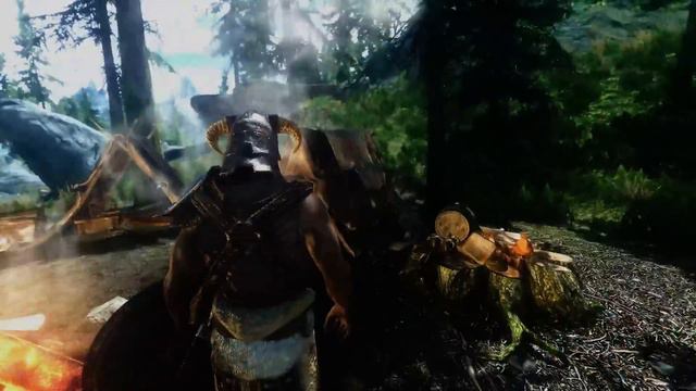 Skyrim Gameplay 3- Vibrant Fantasy ENB смотреть онлайн