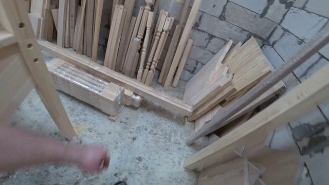 Продолжение видео изготовление лестницы на заказ. смотреть онлайн