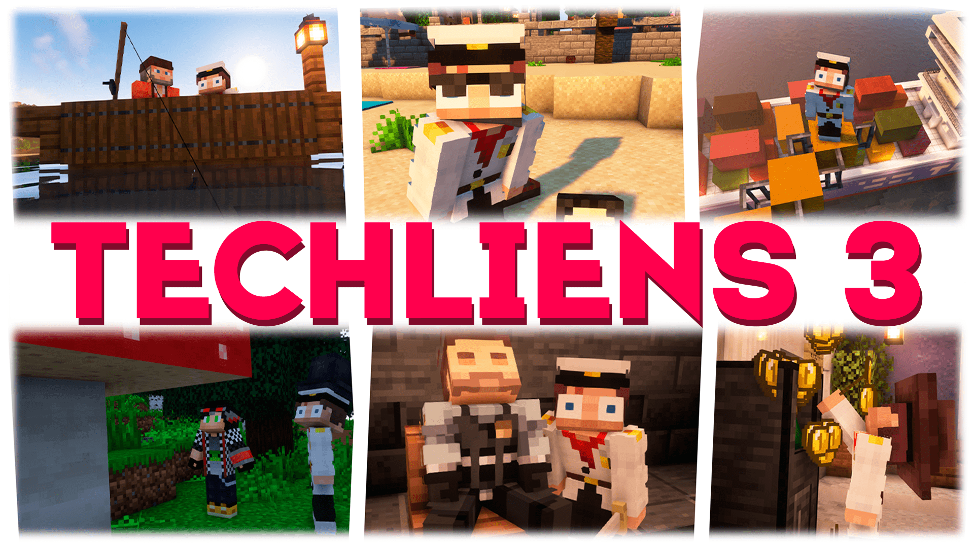 TECHLIENS 3 - Minecraft Трейлер Карты смотреть онлайн