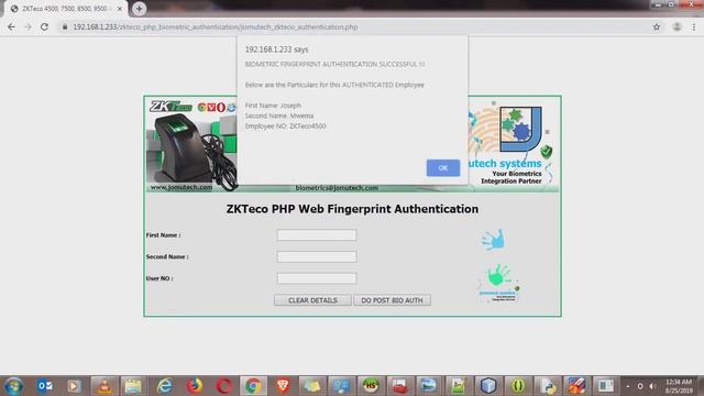 Autenticação de impressão digital em PHP - Este NÃO É UM TUTORIAL смотреть онлайн