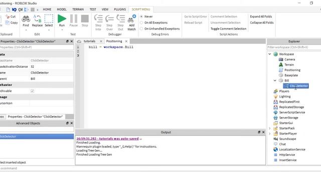 Roblox Studio - Positioning Tutorial смотреть онлайн