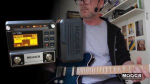 Mooer ge100 guitarra pedal multi-efeitos