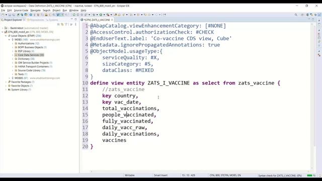 SAP ABAP on HANA cum S4 HANA Training | CDS Views with embedded ana. | contact@anubhavtrainings.com смотреть онлайн