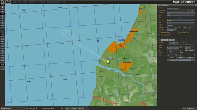 DCS World Editor - Creating a Freeflight mission смотреть онлайн