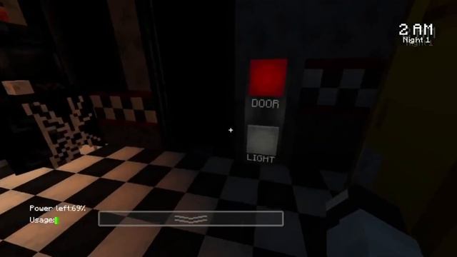 Первая и скучная ночь на карте "Five Nights At Freddy's by XeKyT"в майнкрафт. смотреть онлайн