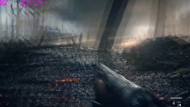 Battlefield 1 Performance Test GTX 670 i7 2600k campaign смотреть онлайн