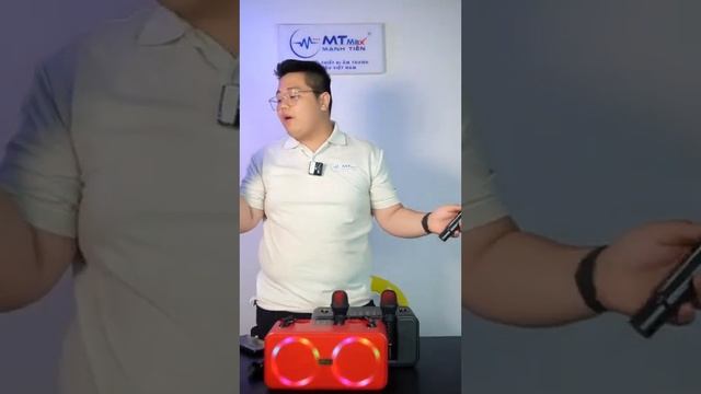 Loa karaoke mini KMS 186 bluetooth kèm 2 micro смотреть онлайн