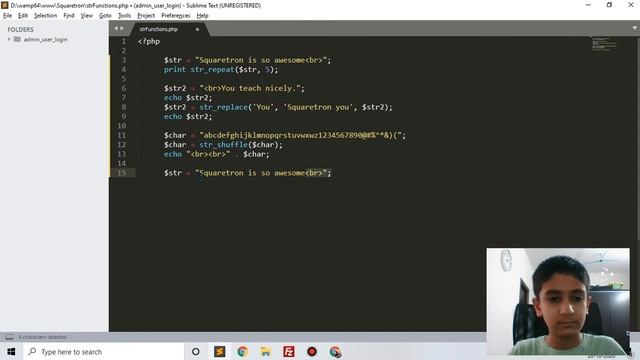 String Functions смотреть онлайн