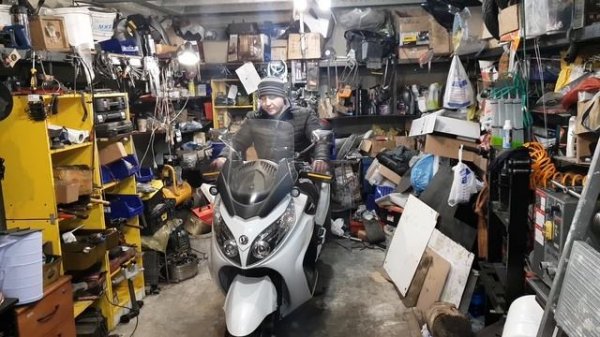 Пару слов о sym maxsym 400. (Обзор).