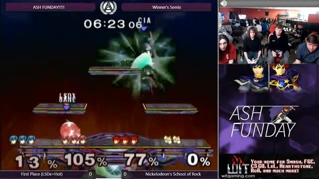 LSDx + Hot (Fox/Ganon) vs AnAverageKid + Suplex City - ASH Funday Melee Doubles WSs смотреть онлайн