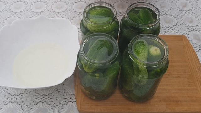 Маринованные огурцы на Зиму. Не Мутнеют и не Взрываются! Вкусный Рецепт. смотреть онлайн