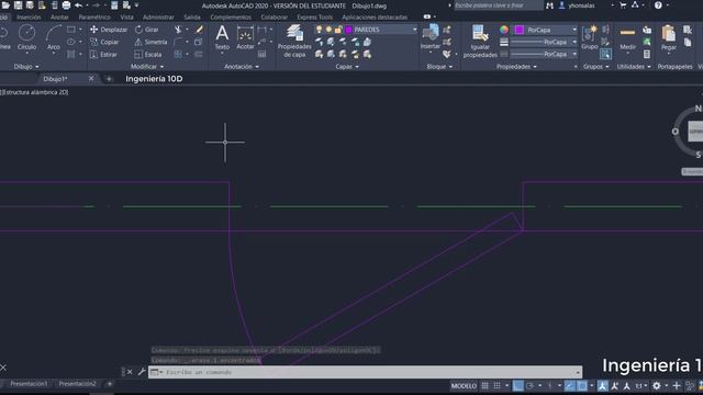 Curso AutoCAD 2020 Parte °4 Colocar Puertas y Ventanas смотреть онлайн