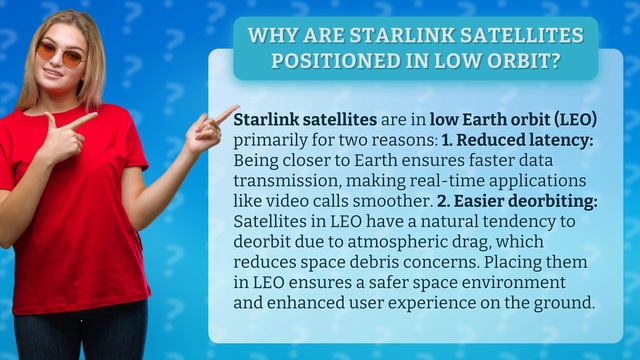 Why Are Starlink Satellites Positioned in Low Orbit? смотреть онлайн