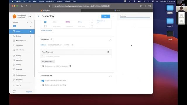 Learn to Build a Chatbot with DialogFlow and Python смотреть онлайн