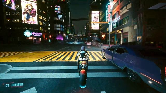 CYBERPUNK 2077 [4K ULTRA HD] - EDGERUNNERS LUCY DRIVING IN NIGHT CITY смотреть онлайн