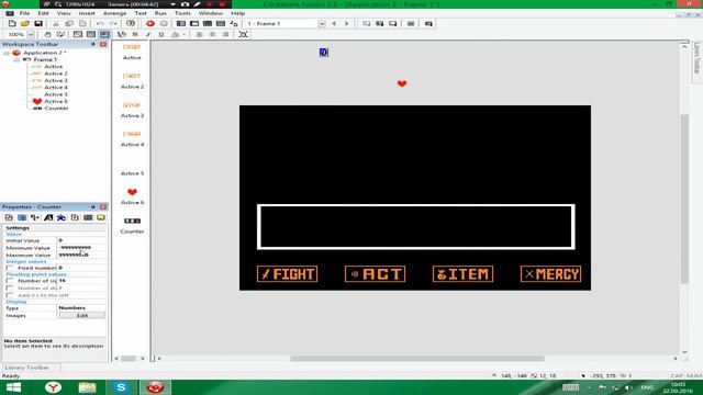 how to make undertale battle in clickteam fusion 2.5 #1 смотреть онлайн