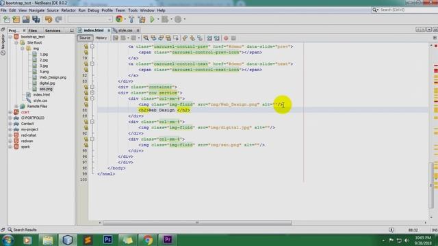 Bootstrap Bangla Tutorial - Service Section смотреть онлайн