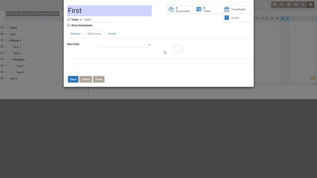 Odoo Gantt Native - Project - Start Date for Auto Mode смотреть онлайн