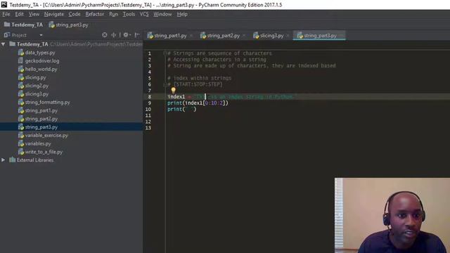 Learn Selenium Python For Absolute Beginners Tutorial 10 (String Manipulation - Part 3) смотреть онлайн
