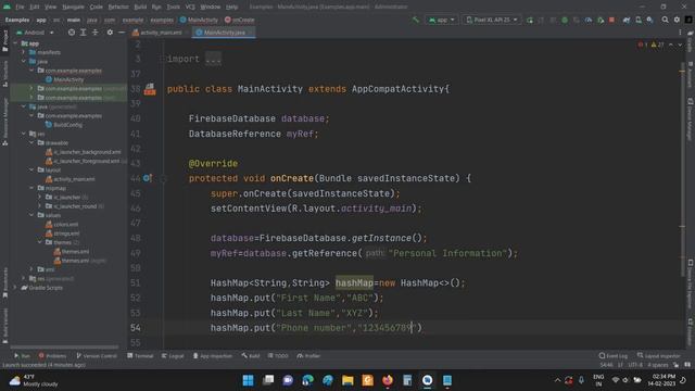 Store Data in Realltime Database | Realtime Databse in Firebase | Firebase | Android Studio смотреть онлайн