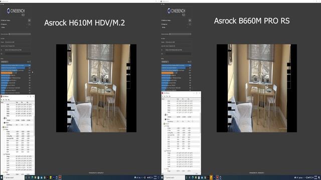 ASROCK H610M HDV/M.2 vs ASROCK B660M PRO RS - i5 12400F Stock Cooler Temperature Test CINENBENCH R2 смотреть онлайн