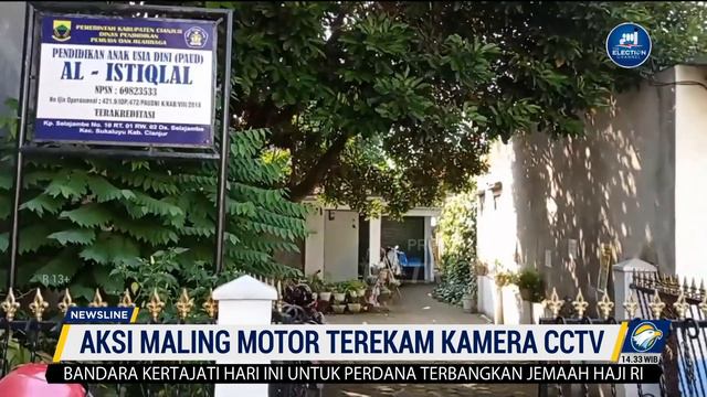Viral! Tindakan Pencurian Sepeda Motor Terekam CCTV смотреть онлайн
