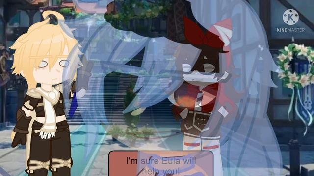 Aether after meeting Eula the first time-||•genshin impact & gacha club•||•by Misa._.Gacha!•|| смотреть онлайн