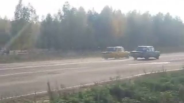 4этап. Драг Рейсинг. д.Семеновка. Ваз 2107 VS Ваз 2107 смотреть онлайн