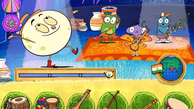 Let's Go Luna! Carmen's World Orchestra iOS Gameplay Apps For Kids PBS смотреть онлайн