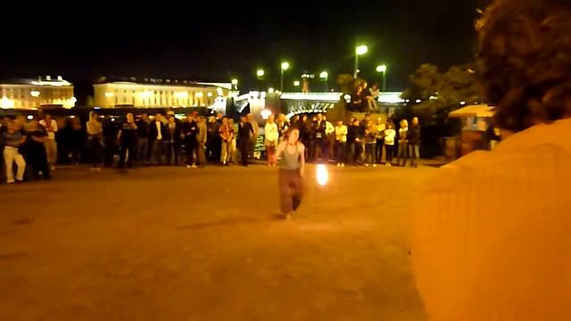 Полуночные танцы с огнем :) смотреть онлайн