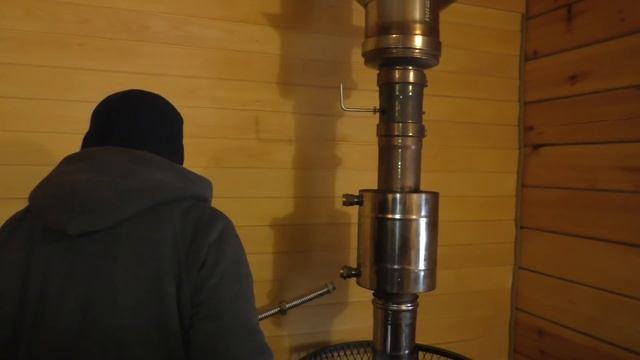 Апгрейд банной печи Атмосфера до ПРО версии! Натрубная сетка, растяжка дымохода. Всё в деталях! смотреть онлайн