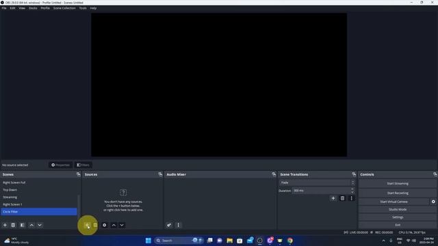 How to Make Circle Webcam in OBS Studio смотреть онлайн
