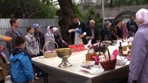 Освещение куличей в Великую Субботу перед Пасхой АЛМАТЫ