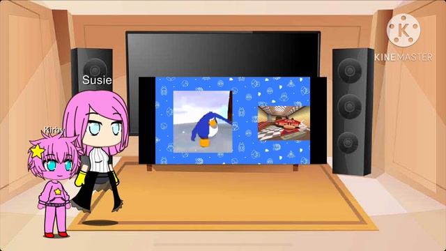 Kirby and Susie React to Mario Reacts to Nintendo Memes but if he Laughs he dies смотреть онлайн