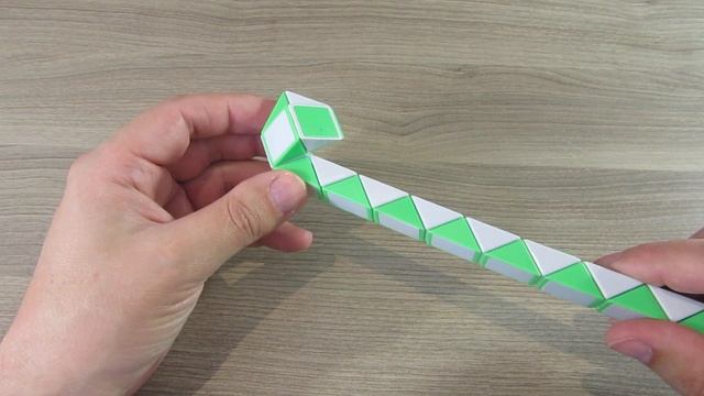 ЦВЕТОК ? из змейки Рубика - схема сборки. Фигура №13 смотреть онлайн