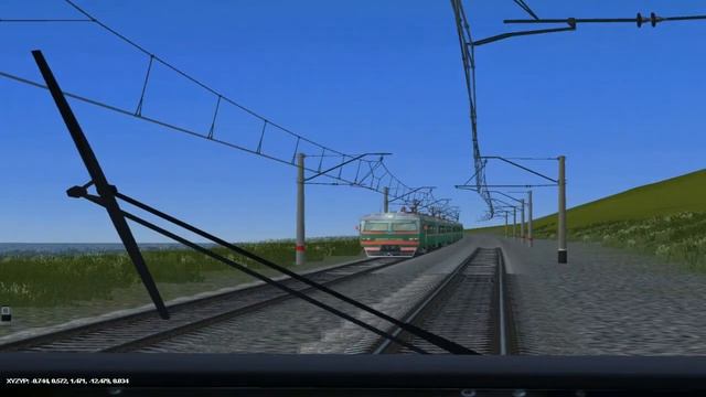 Trainz: ЭД4М-0442 с Пригородным Поездом Водопадный-Туапсе смотреть онлайн