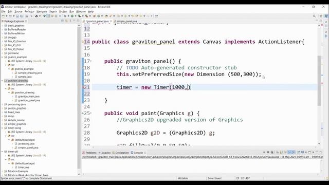 Java Swing Timer смотреть онлайн