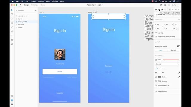 Align feature Adobe Xd Explained | Create a Group in Xd смотреть онлайн