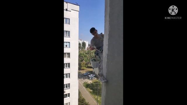 промышленный альпинизм, декоративная штукатурка от третьего лица смотреть онлайн